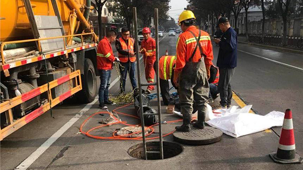 汪场镇管道清洗方案
