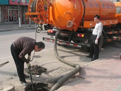 汪场镇隔油池、化粪池清操作流程