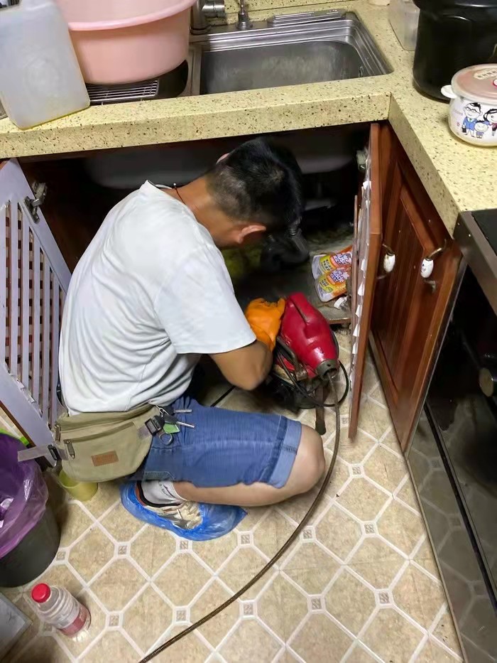 汪场镇通下水道